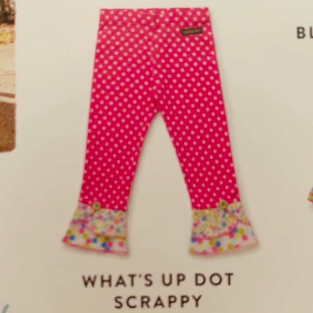 Matilda Jane What’s Up Scrappy pants size 4
